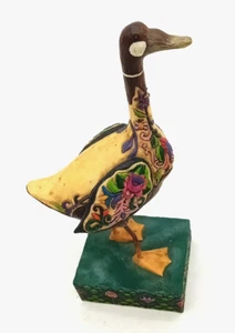 2003 Heartwood Creek Jim Shore Goose Lady Of The Lake 117148 Enesco Geese Duck - Picture 1 of 6