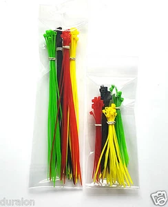 Kabelbinder 120 Stck. Nylon verschiedene Farben Kunststoff Kabelbinder Set - Bild 1 von 5