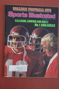1978 ARKANSAS RAZORBACKS LOU HOLTZ SPORT ILLUSTRIERTE ZEITSCHRIFT - Bild 1 von 1