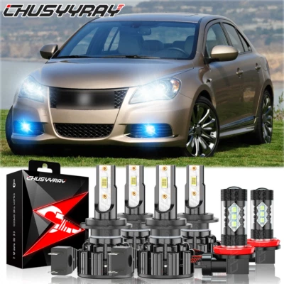 Kit de lâmpadas de neblina Hi-Lo + farol de LED para Suzuki Kizashi 2010-2013 - Imagem 1 de 4