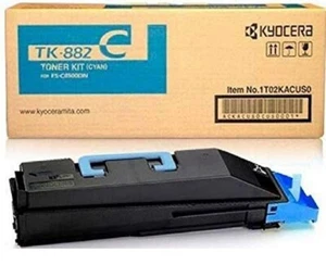TK-882C 1T02KACUS0 Original Kyocera Mita Tonerkartusche Cyan für FS-C8500 - Bild 1 von 1