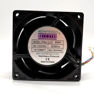 Ventilador de 4 cables de doble voltaje UF80A12/23 8038 230V/115V 14/12W 6 meses de garantía - Imagen 1 de 1