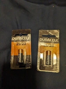 2 Packs Duracell 21/23 Alkaline Battery expiration March 2026 And March 2025 - Picture 1 of 2