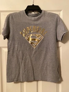 Grey Under Armour Super Girl T-Shirt YXL New without tags - Picture 1 of 3