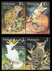 *FREE SHIP Tame And The Wild Malaysia 2002 Owl Cat Leopard Bird (stamp) MNH