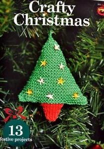 CRAFTY CHRISTMAS 13 Easy Knit & Crochet Projects using Patons & Panda yarns - Picture 1 of 2