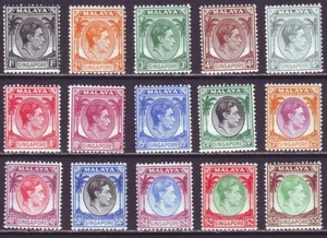 Singapore 1948 SC 1-20 MH Set - Picture 1 of 2