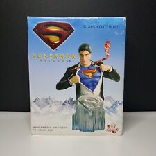 Superman Returns Clark Kent Hand-Painted, Cold-Cast, Porcelain Bust New Rare