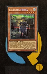MP23-EN255 Exosister Sophia Secreto Prismático Raro 1ª Edición YuGiOh - Imagen 1 de 2