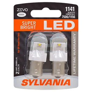 SYLVANIA - 1141 ZEVO LED White Bulb - Bright LED Bulb (Contains 2 Bulbs) - Picture 1 of 8