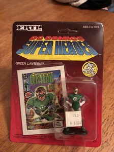 DC Comics Super Heroes Green Lantern (1990) Ertl Die-Cast Metal Mini Figure