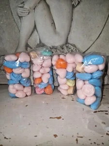 4 Beutel mit gemischten Mini-Seifen ≈ 1kg - Bild 1 von 1