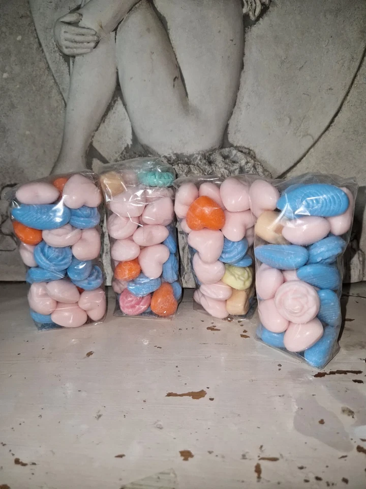 4 Beutel mit gemischten Mini-Seifen ≈ 1kg - Bild 1 von 1