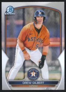 Bowman Drew Gilbert 2023 #BCP-16 BÉISBOL Houston Astros Chrome Prospects - Imagen 1 de 2