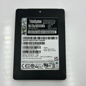 01PE098 LOVO 3,84 TB SATA 6,0 Gb/s 2,5" SSD 4XB7A10199 SMD7A09575 - Foto 1 di 2