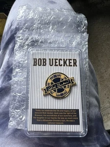 Milwaukee Brewers Bob Uecker Commemorative Pin SGA 8/24/2025 - Picture 1 of 3