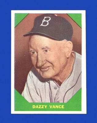 1960 Fleer Set-Break # 51 Dazzy Vance NR-MINT *GMCARDS* - Image 1 of 2