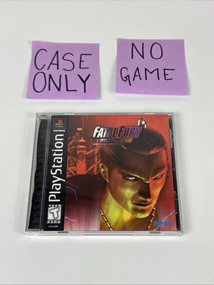 *SOLO DISCO* Fatal Fury: Wild Ambition Sony PlayStation 1 1999 *SOLO ESTUCHE MANUAL* Foto 1 de 4