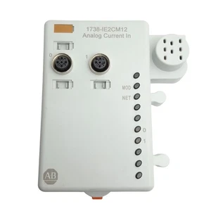Allen Bradley 1738-IE2CM12 Analog Input Module, 2-Points, 24VDC Supply, W/ Base - Picture 1 of 11