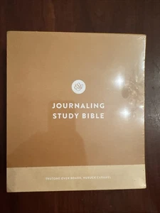 ESV Journaling Study Bible TruTone Over Board, Nubuck Caramel NEW - Bild 1 von 9