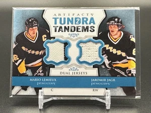 2013-14 Upper Deck Artifacts #TT-LJ Lemieux Jagr MEM Pittsburgh Penguins - Picture 1 of 2