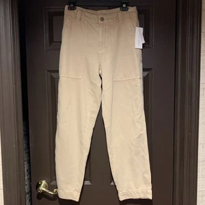 Neu mit Etikett Treasure & Bond khakifarbene Hose 26 Baumwollmischung - Bild 1 von 4