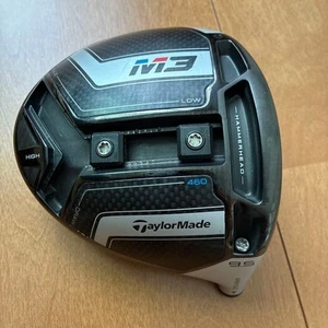 TaylorMade M3 460 Driver Head 9.5 Right Handed Golf Used From Japan - Picture 1 of 6
