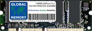 128MB DDR 100-PIN Sodimm Pour Imprimantes (A0743429, Q2626A, Q7718A, 13N1523) - Afbeelding 1 van 1