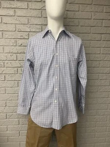 Brooks Brothers Country Club Herren kariertes langärmeliges Knopfleiste Shirt Größe S - Bild 1 von 10
