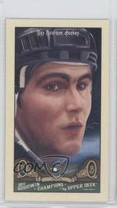 2011 Upper Deck Goodwin Champions Mini Ray Bourque #70 HOF