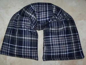Microwave Flaxseed neck & Shoulder Pillow, Heating Pad -Plaid - Picture 1 of 1