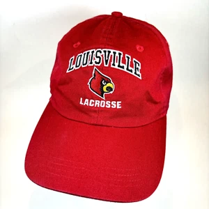 Neu ohne Etikett - Louisville Cardinals Lacrosse Kappe Mütze - rot - verstellbarer Riemen hinten Einheitsgröße - Bild 1 von 9
