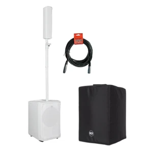 RCF EVOX J8 White with Cover + XLR Cable - Picture 1 of 1