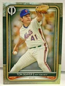 Tom Seaver 2020 Topps Hommage #5 - Übergröße 5x7 Gold Parallel # D 7/10 - Ny - Bild 1 von 2