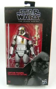 Star Wars Black Series 6" Inch Captain Phasma ( Quicksilver Baton ) Exclusive - Picture 1 of 2