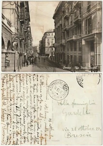 SAVONA - VIA PAOLO BOSELLI - VIAGG. - ANNULLO CENSURA COMMISS. PROV.LE -49888- - Foto 1 di 1