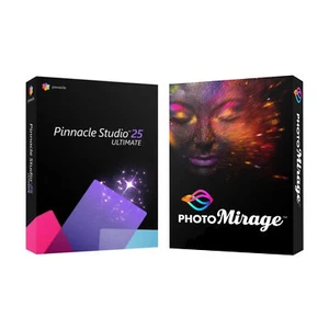 Corel Pinnacle Studio 25 Ultimate and PhotoMirage Bundle (Windows) - Picture 1 of 3