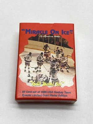 1995 Signature rookies Miracle On Ice Gold Medalist Set 7616/9,999 New In Box - Image 1 of 4