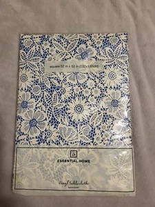 New Vintage Kmart Essential Home Floral Vinyl Tablecloth Size 52 X 52 - Picture 1 of 5