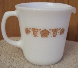 CREAMER ~ Patrón Dorado Mariposa CORNING - Imagen 1 de 2