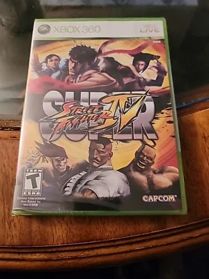 Super Street Fighter IV  (Xbox 360, 2010) Brand New - Image 1 of 4