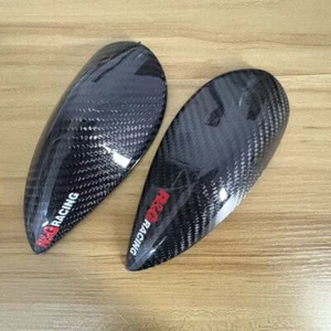 Real Carbon Fiber Tank Sliders Protection Cover For Ninja 650 Z650 2017-2023 - Picture 1 of 5