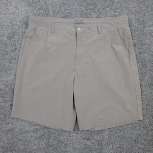 Vineyard Vines Shorts Mens 36 Khaki OTG Offshort Bottom Chino Hybrid Short Whale - Picture 1 of 11