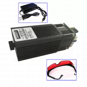 Módulo láser azul enfocable de alta potencia 450nm 3.5W 3500mW talla/quema TTL - Imagen 1 de 10