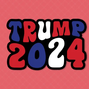 Trump 2024 Sticker | Waterproof | Scratch Protection | Bumper Decal - Picture 1 of 5