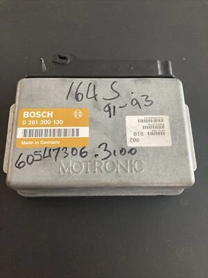 60547306 Alfa Romeo 164 S - 3.0 12v - Motor ECU BOSCH Motronic 0261200130 Foto 1 de 4