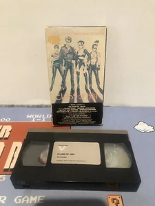 Class of 1984 VHS Tape Mark Lester Vintage Michael Fox Vestron Horror Rare HTF - Picture 1 of 6