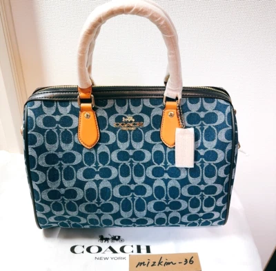 COACH Rowan Large Satchel Bag Signature Canvas CY699 outlet New - Image 1 of 4