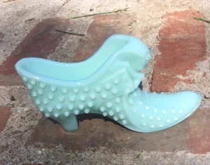 Glass shoe collectible, Victorian, cougar - Picture 1 of 10