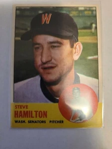 1963 Topps Steve Hamilton #171 EX/MT KOMBINIERTER VERSAND "ANSEHEN" - Bild 1 von 1